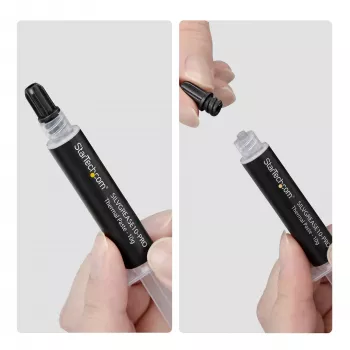 StarTech.com Pasta térmica de silicona de alto rendimiento, conductividad 14,5W/m•K, compuesto para CPU, GPU e IC, mejora la disipación de calor en ordenadores