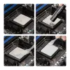 StarTech.com Pasta térmica de silicona de alto rendimiento, conductividad 14,5W/m•K, compuesto para CPU, GPU e IC, mejora la disipación de calor en ordenadores