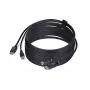 StarTech.com Cable KVM DisplayPort y USB 5Gbps de 3 m (10 ft), 4K 60Hz, cable combo DP 1.2/USB 3.0 universalmente compatible para switches KVM