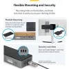 StarTech.com Docking station USB-C para triple monitor, estación de carga para portátil de 140W para MacBook Pro y Windows, HDMI o DisplayPort 4K 60Hz, TAA