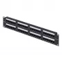 StarTech.com Patch panel Cat6 de 48 puertos 2U para rack, RJ45, UTP, 110 punch-down, patch panel Ethernet Cat 6 para rack de servidor de red
