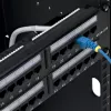 StarTech.com Patch panel Cat6 de 48 puertos 2U para rack, RJ45, UTP, 110 punch-down, patch panel Ethernet Cat 6 para rack de servidor de red