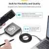 StarTech.com UR9-HEADSET-ADAPTER Adaptador de cable USB-C RJ-9 negro