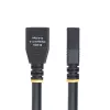 StarTech.com Cable de extensión DisplayPort 1.4 de 3 m, cable port-saver DP 1.4, 8K 60Hz, cable de extensión DP macho a DP hembra, cable de extensión DisplayPort, funda de TPE, macho/hembra