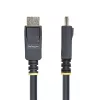 StarTech.com Cable de extensión DisplayPort 1.4 de 3 m, cable port-saver DP 1.4, 8K 60Hz, cable de extensión DP macho a DP hembra, cable de extensión DisplayPort, funda de TPE, macho/hembra