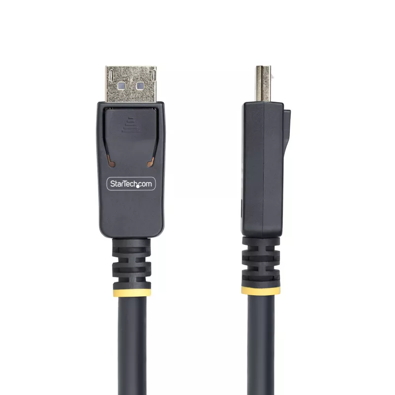 StarTech.com Cable de extensión DisplayPort 1.4 de 3 m, cable port-saver DP 1.4, 8K 60Hz, cable de extensión DP macho a DP hembra, cable de extensión DisplayPort, funda de TPE, macho/hembra