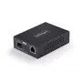 StarTech.com Conversor de medios de fibra SFP+ 10GbE, Ethernet 10 Gigabit RJ-45 a 10GBASE-X SFP+, monomodo, multimodo, 16K Jumbo Frames, conforme a TAA