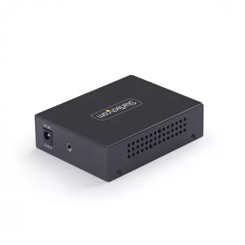 StarTech.com Conversor de medios de fibra SFP+ 10GbE, Ethernet 10 Gigabit RJ-45 a 10GBASE-X SFP+, monomodo, multimodo, 16K Jumbo Frames, conforme a TAA