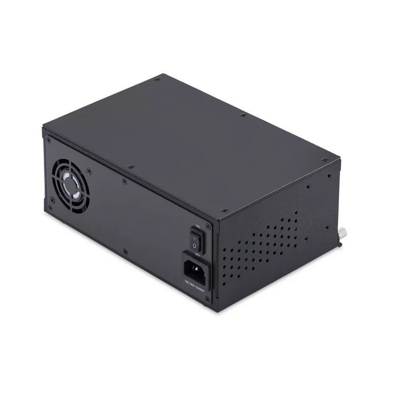 StarTech.com Chasis para conversores de medios no gestionado de 7 ranuras para la serie MCM Media Converter, aislamiento total de potencia, refrigeración activa, montaje en rack de 10