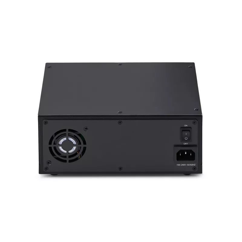 StarTech.com Chasis para conversores de medios no gestionado de 7 ranuras para la serie MCM Media Converter, aislamiento total de potencia, refrigeración activa, montaje en rack de 10