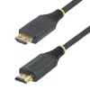StarTech.com Cable HDMI High-Speed de 2,4 m con conectores con agarre, 4K 60Hz/1440p 144Hz, HDR10/HDCP 2.2/ARC, 18 Gbit/s, cable HDMI 2.0 UHD para TV/monitor/pantalla, funda de TPE