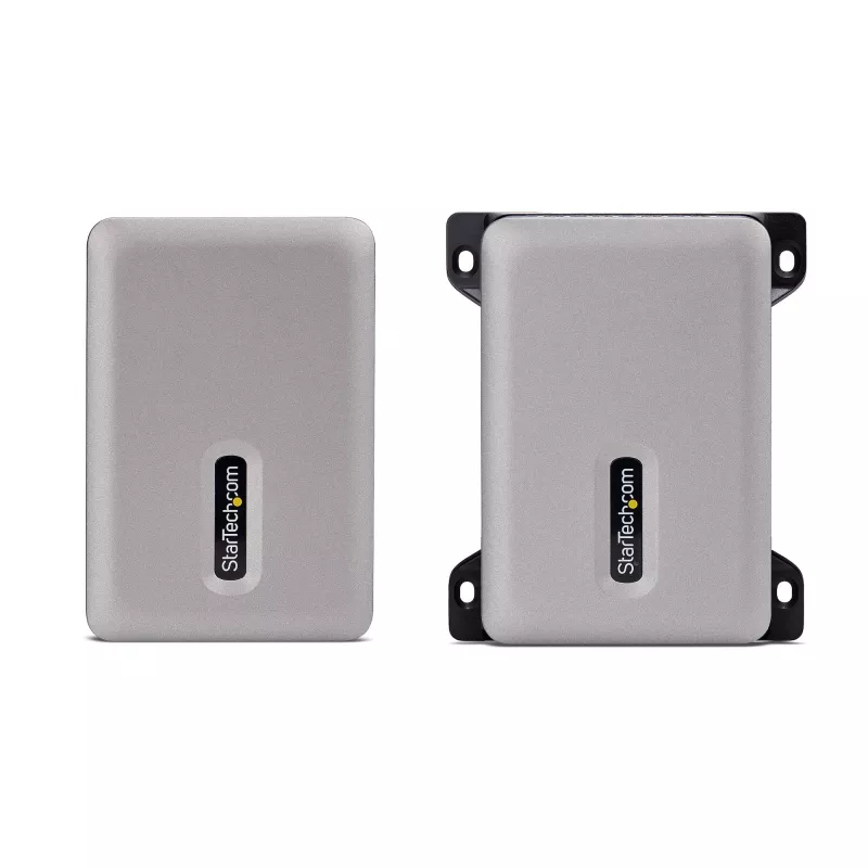 StarTech.com Cargador USB-C multipuerto de 4 puertos, 240W total, puerto individual 140W EPR, PD 3.1, puertos con fijación por tornillo, salas de conferencias, soporte incl. para montaje en superficie