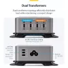 StarTech.com Cargador USB-C multipuerto de 4 puertos, 240W total, puerto individual 140W EPR, PD 3.1, puertos con fijación por tornillo, salas de conferencias, soporte incl. para montaje en superficie