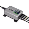 StarTech.com Cargador USB-C multipuerto de 4 puertos, 240W total, puerto individual 140W EPR, PD 3.1, puertos con fijación por tornillo, salas de conferencias, soporte incl. para montaje en superficie
