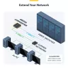 StarTech.com Convertidor de medios Gigabit Ethernet de cobre a fibra óptica, SM LC, 40 km, 10/100/1000 Mbit/s, RJ45 a LC, metal completo, tramas jumbo de 9K, conforme TAA