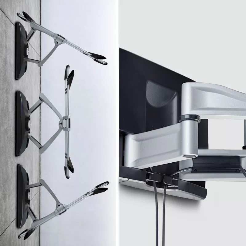 StarTech.com Soporte de pared para TV giratorio reforzado para pantallas planas de hasta 100