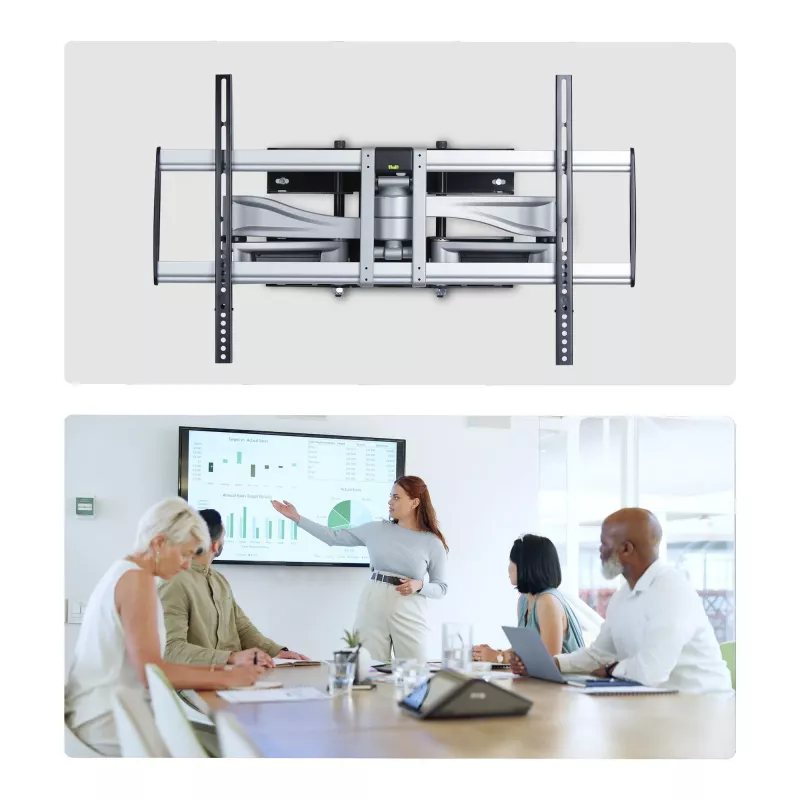 StarTech.com Soporte de pared para TV giratorio reforzado para pantallas planas de hasta 100