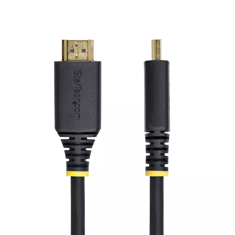 StarTech.com HDMI21-CBL-8K60-50CM Cable HDMI de 0,5 m HDMI Type-A (estándar) negro