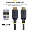 StarTech.com HDMI21-CBL-8K60-50CM Cable HDMI de 0,5 m HDMI Type-A (estándar) negro