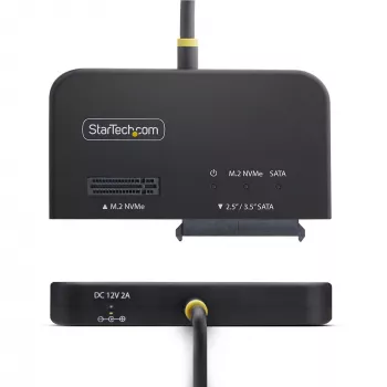 StarTech.com Adaptador de USB-C/USB-A a M.2 NVMe y SATA de 2,5