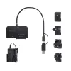 StarTech.com Adaptador de USB-C/USB-A a M.2 NVMe y SATA de 2,5