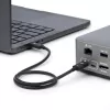 StarTech.com Cable Thunderbolt 5 de 2,6ft (80 cm), 80Gbps/hasta 120Gbps, 240W PD, 8K 60Hz, cable Thunderbolt certificado, compatible con Thunderbolt 4/USB4/USB-C - blanco