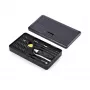 StarTech.com Kit de herramientas de reparación de ordenadores de 40 piezas para portátil/PC/electrónica/teléfono, set de destornilladores de precisión de 30 puntas, tapa extraíble con base magnética, herramientas de palanca