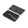 StarTech.com Kit de herramientas de reparación de ordenadores de 40 piezas para portátil/PC/electrónica/teléfono, set de destornilladores de precisión de 30 puntas, tapa extraíble con base magnética, herramientas de palanca