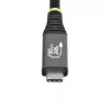 StarTech.com Cable USB4 de 1,5 m (5ft), 80Gbit/s, cable USB-C certificado USB-IF, 240W PD, 8K 120Hz/4K 240Hz DP2.1 DP80, funda TPE, compatible con Thunderbolt 4 – Cable USB-C negro