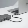 StarTech.com Cable USB4 de 1,5 m (5ft), 80Gbit/s, cable USB-C certificado USB-IF, 240W PD, 8K 120Hz/4K 240Hz DP2.1 DP80, funda TPE, compatible con Thunderbolt 4 – Cable USB-C negro