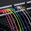 StarTech.com Cable Ethernet CAT6 fino de 25 cm gris, protección de lengüeta, 100W PoE, UTP, LSZH, 28AWG cable de cobre desnudo puro, cable de red patch RJ45 fino con alivio de tensión, probado individualmente