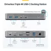 StarTech.com 199UE-USBC-DOCK Docking station/replicador de puertos para portátil con cable USB 3.2 Gen 2 (3.1 Gen 2) Type-C gris