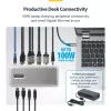 StarTech.com 199UE-USBC-DOCK Docking station/replicador de puertos para portátil con cable USB 3.2 Gen 2 (3.1 Gen 2) Type-C gris