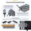 StarTech.com 199UE-USBC-DOCK Docking station/replicador de puertos para portátil con cable USB 3.2 Gen 2 (3.1 Gen 2) Type-C gris