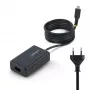 StarTech.com Cargador USB-C para portátil de 65W, cable USB-C fijo de 1,5 m, fuente de alimentación para Dell, XPS, HP ProBook, MacBook Pro, Microsoft Surface Pro