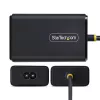 StarTech.com Cargador USB-C para portátil de 65W, cable USB-C fijo de 1,5 m, fuente de alimentación para Dell, XPS, HP ProBook, MacBook Pro, Microsoft Surface Pro