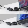 StarTech.com Cargador USB-C para portátil de 65W, cable USB-C fijo de 1,5 m, fuente de alimentación para Dell, XPS, HP ProBook, MacBook Pro, Microsoft Surface Pro