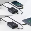 StarTech.com Cargador USB-C para portátil de 100W con cable USB-C fijo de 1,5 m, fuente de alimentación para Dell, XPS, HP ProBook, MacBook Pro, Microsoft Surface Pro