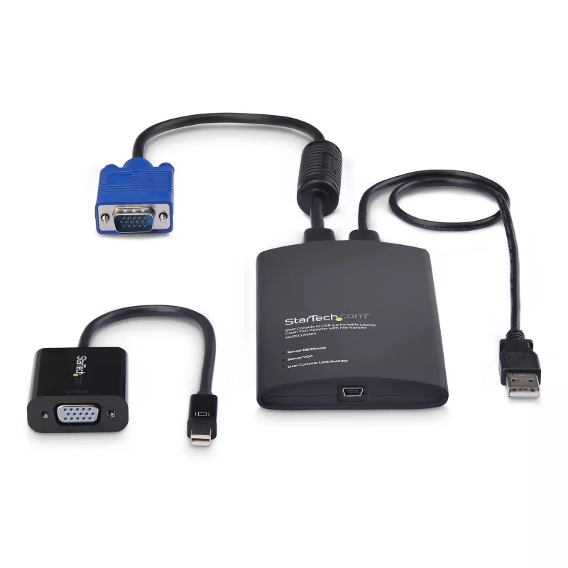 StarTech.com Adaptador de consola KVM Crash Cart portátil para portátil