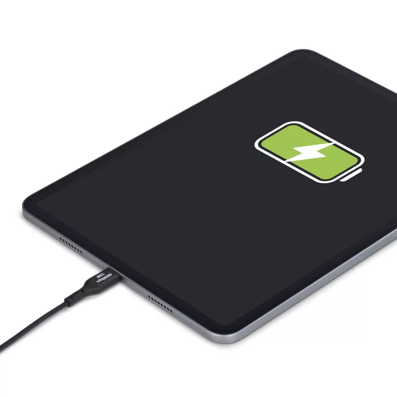 StarTech.com Cable de carga USB-A a USB-C de 15 cm (6in), carga y sincronización, 3A, USB 2.0, funda TPE – Cable de carga USB negro