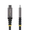 StarTech.com Cable USB4 de 3 m (10ft), 20 Gbit/s, cable USB-C certificado USB-IF, 60W PD, 4K 120Hz DP 2.1, funda TPE, cable USB-C negro