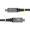 StarTech.com Cable USB4 de 3 m (10ft), 20 Gbit/s, cable USB-C certificado USB-IF, 60W PD, 4K 120Hz DP 2.1, funda TPE, cable USB-C negro