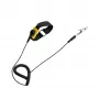 StarTech.com Pulsera antiestática con cable de toma de tierra, banda ESD con cable desmontable de 1,5 m, evita descargas electrostáticas, ajuste regulable, TAA