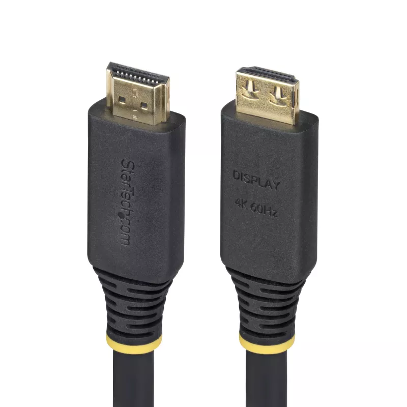 StarTech.com HDMI2-CABLE-GRIP-15M Cable HDMI Type-A (estándar) Negro