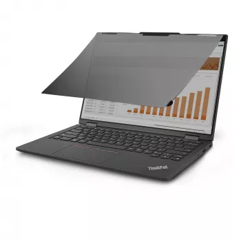 StarTech.com Filtro de privacidad Bright para Lenovo X13 Yoga Gen 4 con táctil, Flip-Over, 75 % de transmitancia, filtro de privacidad antirreflejo, ángulo de visión ±30°