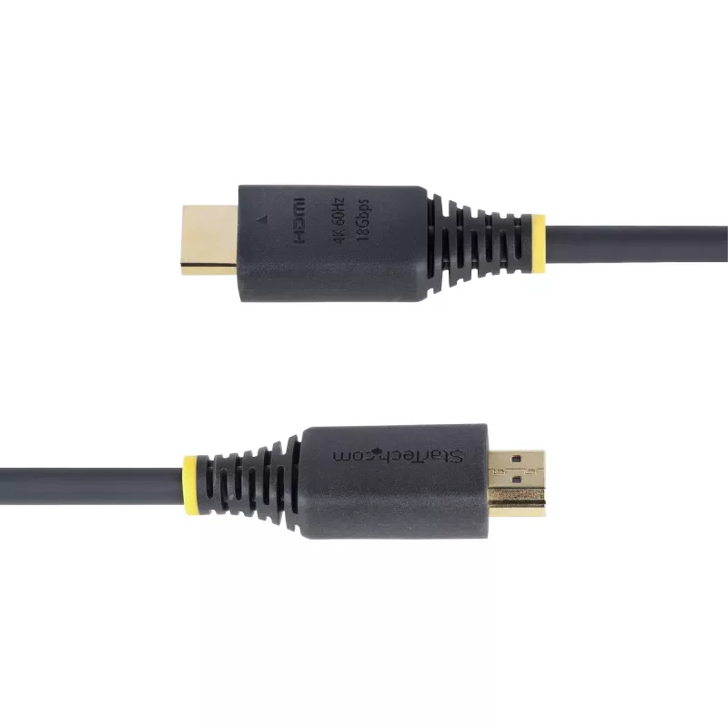 StarTech.com Cable HDMI High Speed Premium certificado de 2,4 m, 4K 60Hz/1440p 144Hz, HDR10/HDCP 2.2/ARC, 18Gbit/s, cable HDMI 2.0 UHD para TV/monitor/pantalla, funda TPE