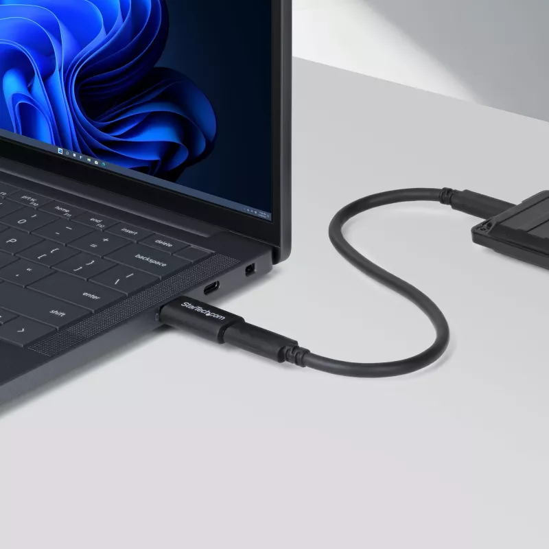 StarTech.com Adaptador USB-A a USB-C, convertidor de conector macho USB-A a conector hembra USB-C, USB 10Gbps, 5V 900mA, adaptador USB a USB-C para cargadores/hubs USB-A