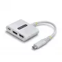StarTech.com Adaptador multipuerto USB-C a HDMI con carga PD de 140W, HDMI 4K 60Hz, hub USB 5Gbit/s, mini dock para MacBook / Dell / Thinkpad / HP / iPad / tablets