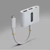 StarTech.com Adaptador multipuerto USB-C a HDMI con carga PD de 140W, HDMI 4K 60Hz, hub USB 5Gbit/s, mini dock para MacBook / Dell / Thinkpad / HP / iPad / tablets