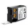 DYMO XTL Marcador de cables/hilos laminado | 21 mm x 39 mm | Negro sobre blanco